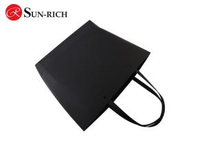 Quality 2017 Bestselling Boat Shape Black Paper Bags Wholesale wholesale