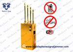 Golden Mobile Phone GPS Jammer AC110V - 240V Jamming Range Radius 2 - 15m