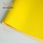 Micro Faux Yellow Leather Fabrics For Traditional Soccer Ball