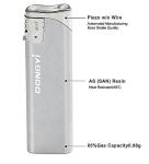 Electronic Cr Flip Plastic Lighter Dy-069 Cigarette Lighter with Customized