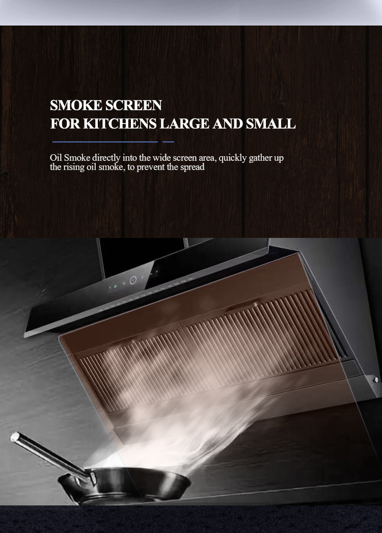 Kitchen Electric Integrated Extractor Hood 90cm Side Vent