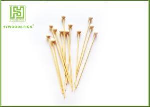 Quality Eco - Friendly Wooden Lollipop Sticks With 10mm Diameter Ball Odorless wholesale