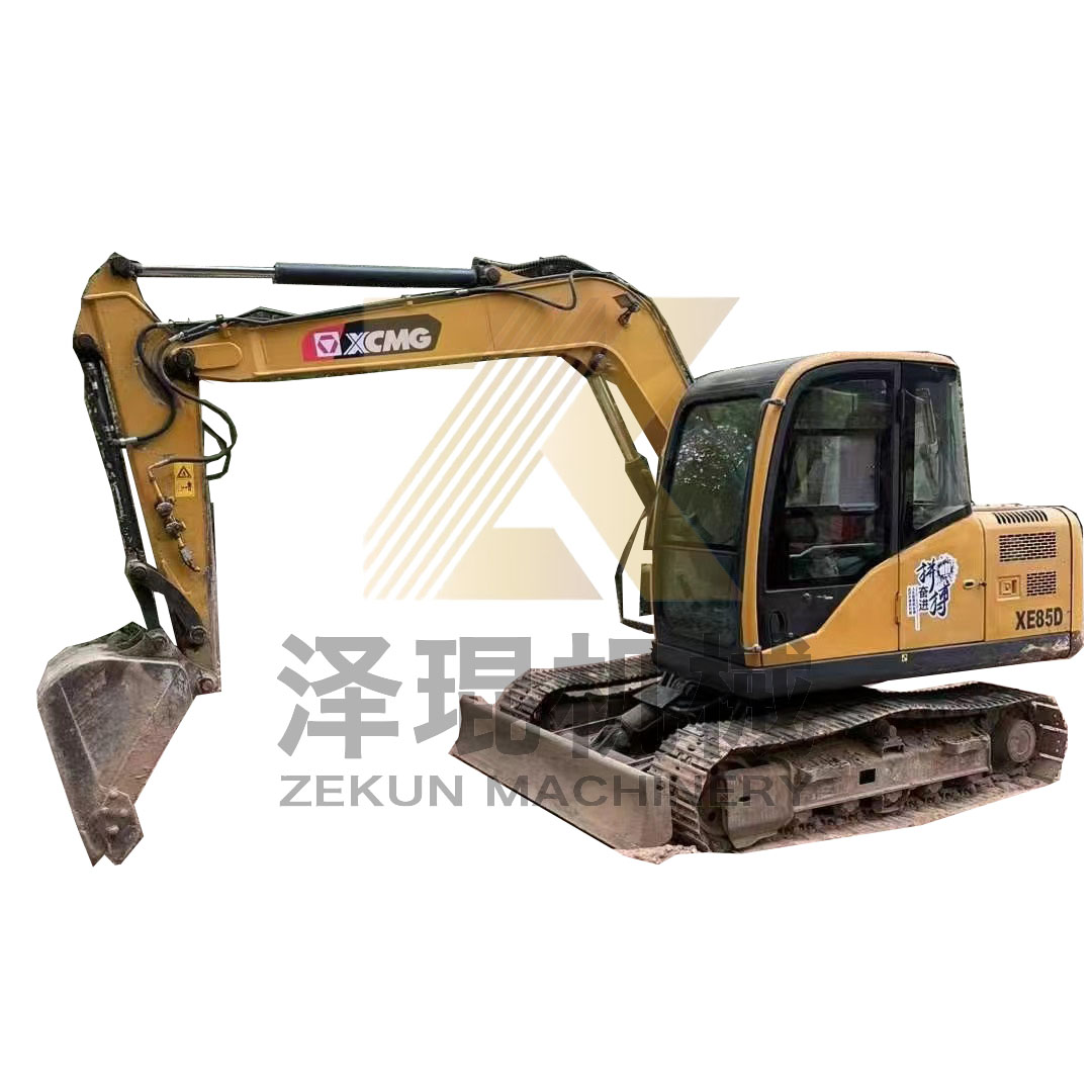 Used XCMG XE85 XE85D 8Ton Mini Crawler Excavator 2000-4000H