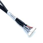 Pin Connector Twisted LVDS Cables LVDS Wire Harness Electronic Connection Cable