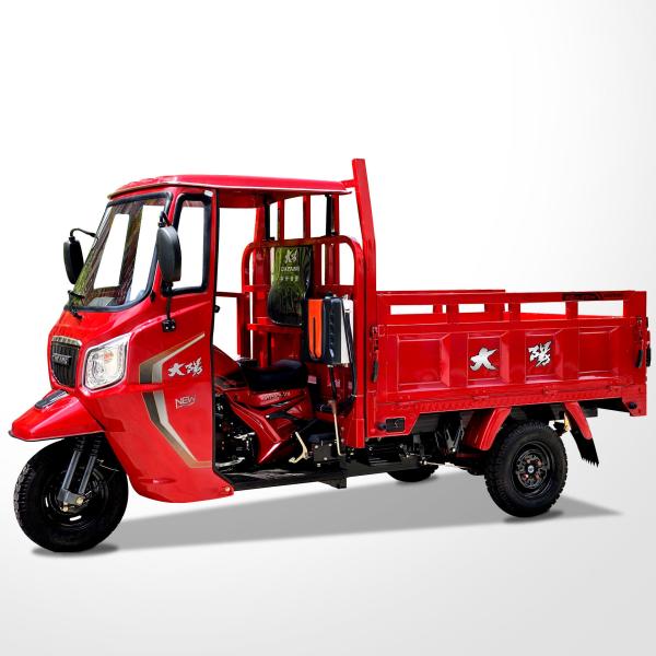 Automatic 250cc Three Wheel Closed Motorcycle with 12v Voltage and 4-Stroke