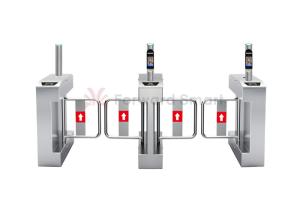 Quality Supermarket Wide Lane Slim Swing Barrier Turnstile wholesale