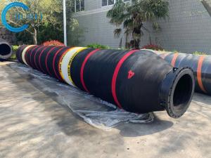 Quality 24inch Self Floating Rubber Dredging Hoses For Sand Slurry Water Vacuum wholesale