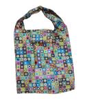 Flowered Nylon Storage Bags With Metal Chains For Gift Giving
