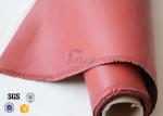 800℃ One Side Red Silicone Coated High Silica Glass Fiber 0.8MM 700GSM High