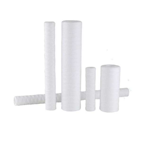 40 inch wound 5 micron PP yarn water filter cartridge for long-lasting