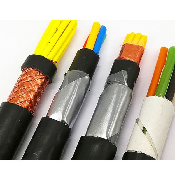 GB/T9330-2008 Standard 0.5-2.5mm2 Copper Braided Shielded Control Cable for Electronics
