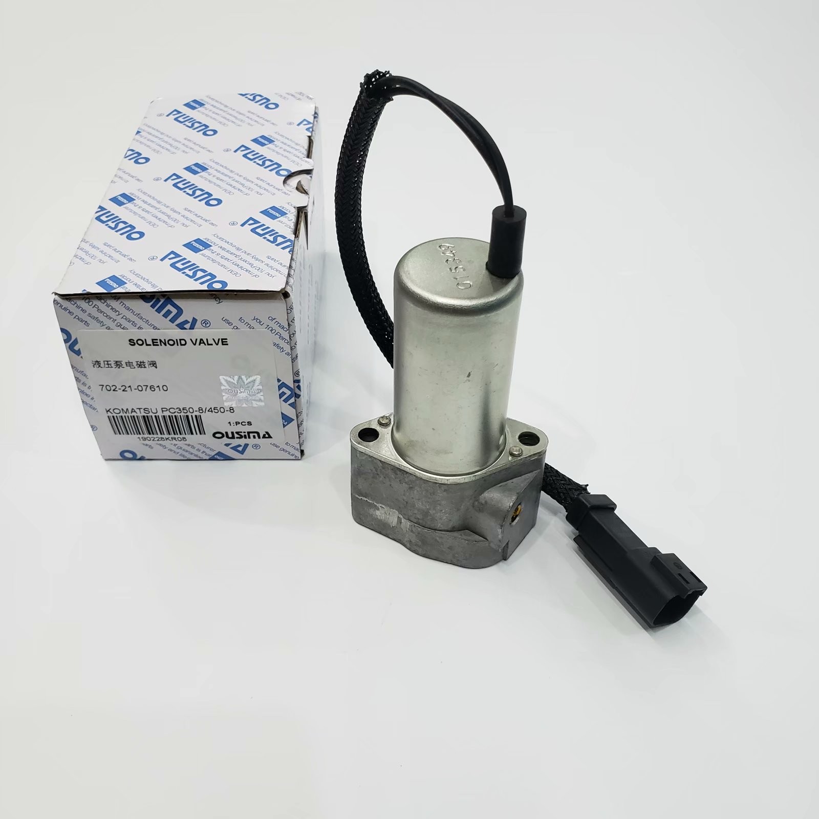 OUSIMA Solenoid Valve 702-21-07610 7022107610 For Komatsu PC350-8 PC150-8 Excavator