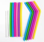 Food Grade Straw Flexible Silicone Tubing Tasteless -50-225 Degree Temperature