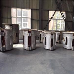 Quality CE 3 Ton Medium Frequency Melting Furnace 1800C Electric Metal Smelter wholesale