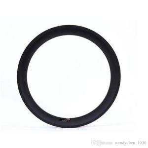 Quality Carbon Clincher Compatible Tubuless Rims 700C 60MM 25mm Wide Road Bicycle Ruedas carbono carretera Compatible for V&amp;Disc wholesale