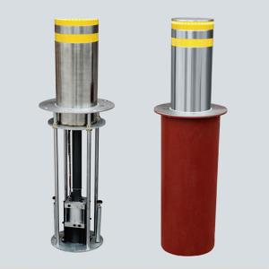 Quality Flexible Stainless Steel Automatic Rising Bollards Road Safety Smart Parking System wholesale