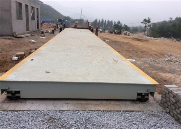Vehicle Weight Scale Electronic Weighbridge / Portable Weighbridge 5s Stable