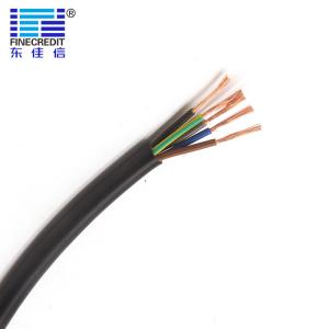 Quality H05VVF 0.5-6mm2 Industrial Flexible Cable Muti Core Copper Conductor wholesale