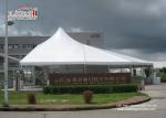 Waterproof White Color High Peak Tents / Wedding Reception Tent For Outdoor
