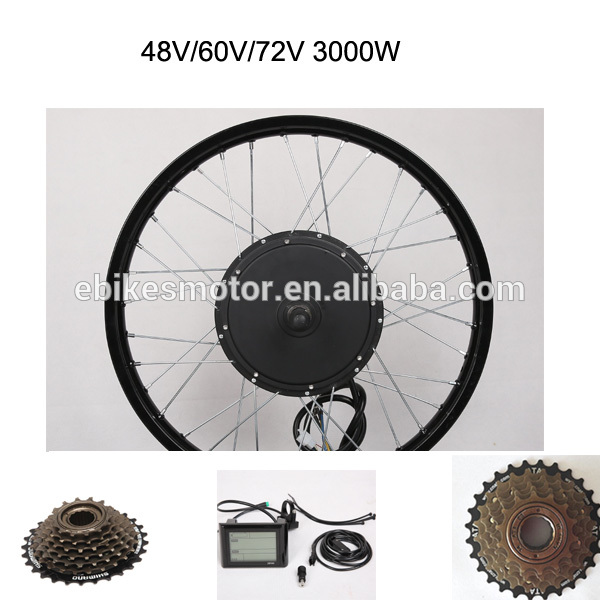 made in china new powered 3000w electric bike set