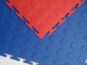 Quality PVC studed visible joint interlocking floor tiles 462 wholesale