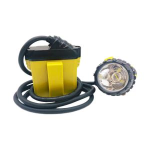 Quality 22hrs Corded Underground Mining Cap Lamps LED 385lum Waterproof IP68 wholesale