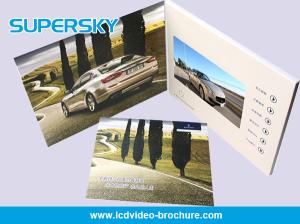 Quality Landscape 4.3 Inch Video In Print Brochure Festival Greeting Card For Activity wholesale