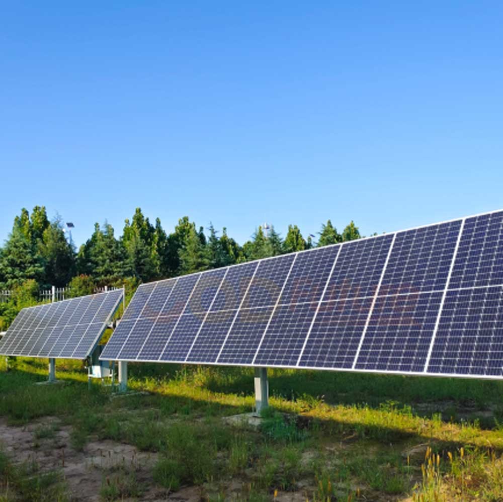 20kw Flat Single Axis Solar Tracker One Axis Solar Tracking System