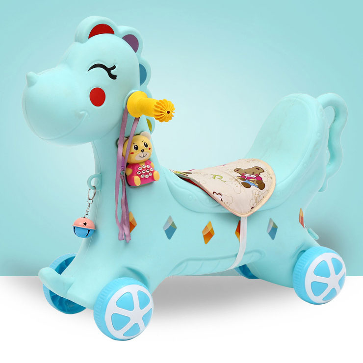 Indoor Outdoor Activities Play Toddler Ride-on Toy for 0-24 Months Old Gender-Neutral