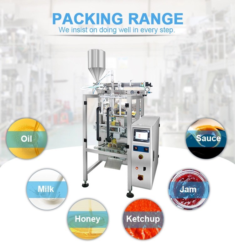 5bag/Min Sweet Chili Soy Sauce Liquid Packaging Machine