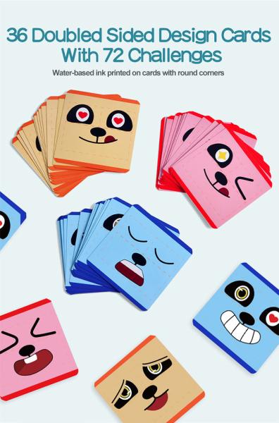 Facial Features Change Expressions Play Teaching Aids Kindergarten Handmade Toys