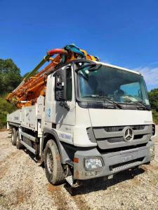 Quality Reproduced Zoomlion Concrete Pump Truck 2014 49m 40900KG wholesale