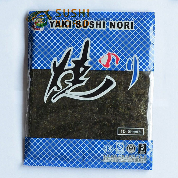 Organic Roasted Nori Snack Sheets Healthy Seaweed Sheets for Normal Consumption Item