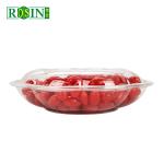 Food Grade PET Plastic Fruit Packaging Cold Resistance Disposable Salad Bowls