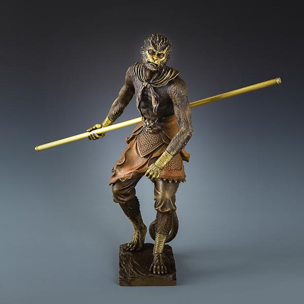 Deluxe 3D Wukong Statue Anniversary Gift from Black Myth Custom Alloy Copper