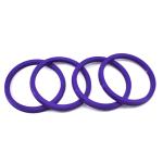 Purple Color High Pressure Rod Seals Double Oil Seal Kit / Excavator Breaker