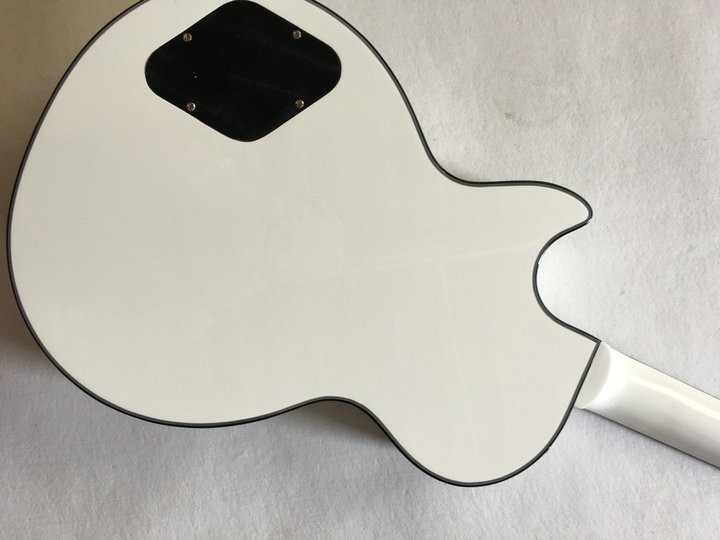 Best Price Wholesale new lp Custom Shop white Electric Guitar one p90 pickup China lp Guitar Factory Free Shipping