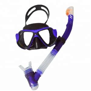Quality Snorkel Mask Set Anti-Fog Snorkel Mask M22S09 Ideal for Adult Scuba Diving Set wholesale