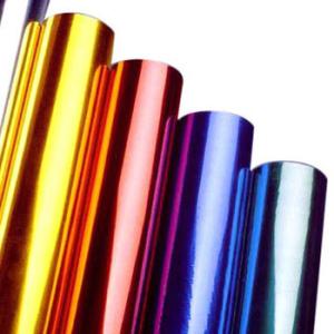 Quality Multi Colors Hot Stamping Foil Rolls for Plastics Glass Metallic Products wholesale