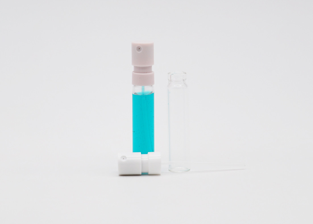 1ml 2ml 3ml Plastic Tester Bottle Empty Mini Perfume Atomizer