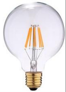 LED Filament 8w G80 800 LM Interior light bright energy efficient retro transparent European bedroom living room LAMP