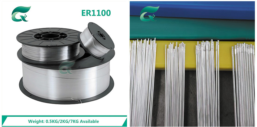 ER1100 Aluminium Welding Wire Excellent Corrosion Resistance Aluminum Mig Wire
