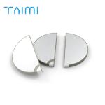 25mm 2.5mhz Ultrasonic Piezoelectric Ceramic Disc Half Moon For Heartbeat