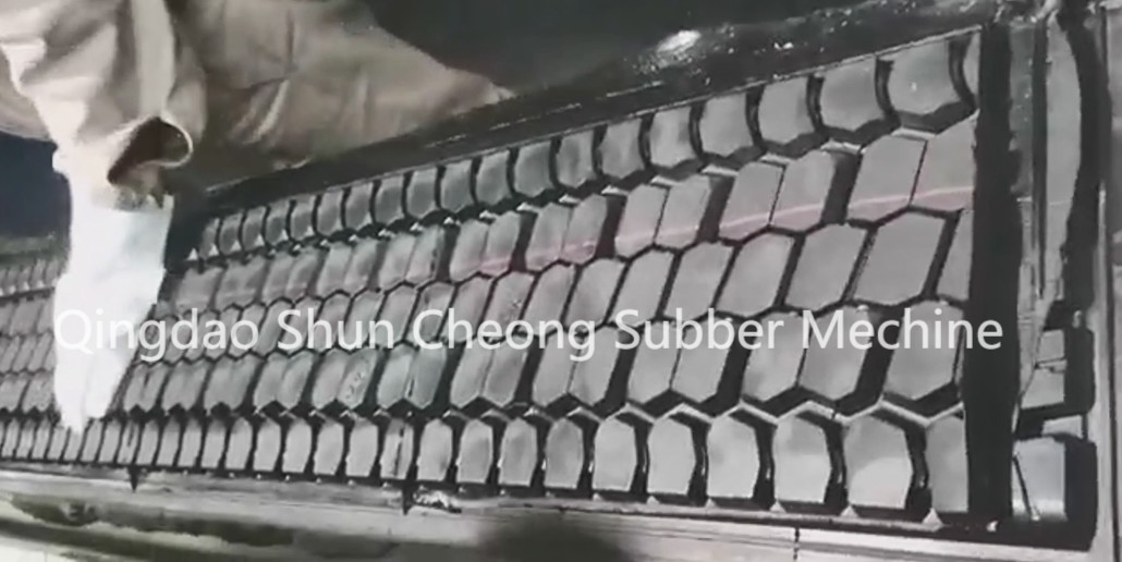 Hot Press Plate Tire Tread Vulcanizing Machine / Rubber Processing Machine