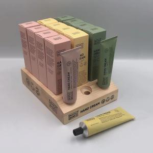 Quality Cosmetic Store Wood Display Holder Hand Cream Display Stand wholesale