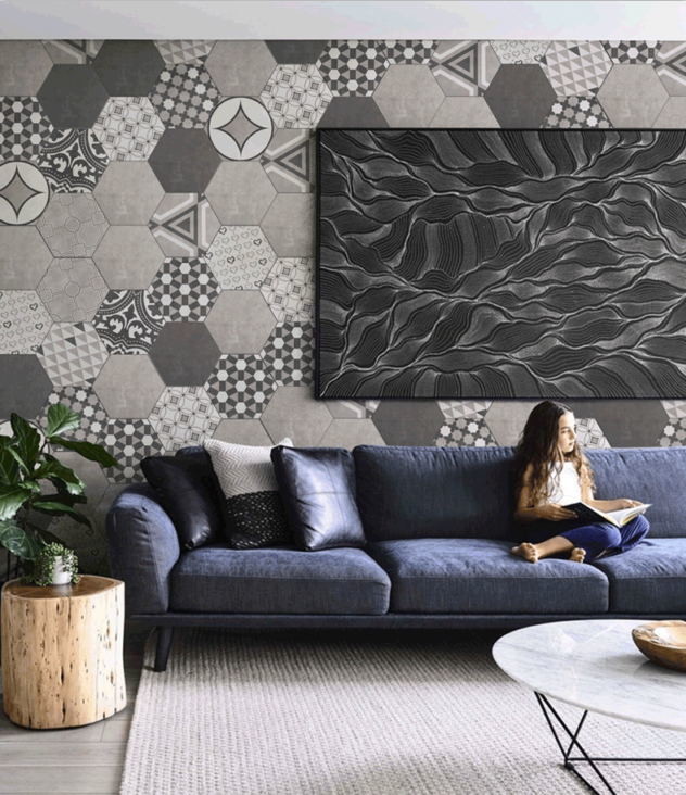 Matte 230*200mm 7.5mm Eramic Floor Tile