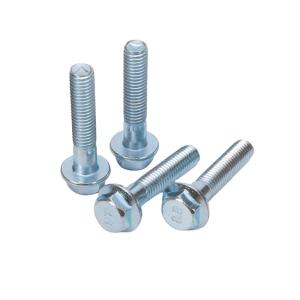 Quality High Grade A2-70 Carbon Steel 5/16 Flanged Hex Head Bolts Fully Threaded 5/16&quot;-18 x 3/4&quot; Grade 5 for Customer Requirements wholesale