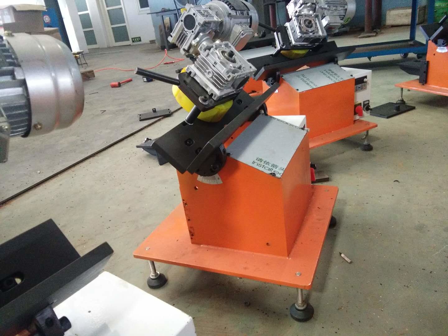 High Precision Plate Edge Milling Machine Hand Held Plate Beveler Anti Corrosion