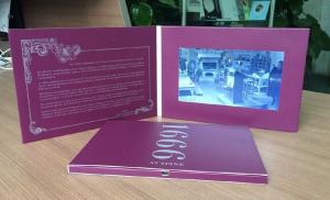 Quality High Resolution Lcd Promotional Video Card , 2.4&quot; 4.3&quot; 5&quot; Lcd Screen Card wholesale