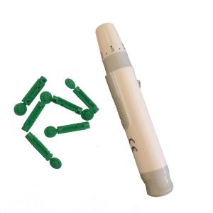 Quality Painless FDA Adjustable Lancing Device For Blood Glucose Meter wholesale